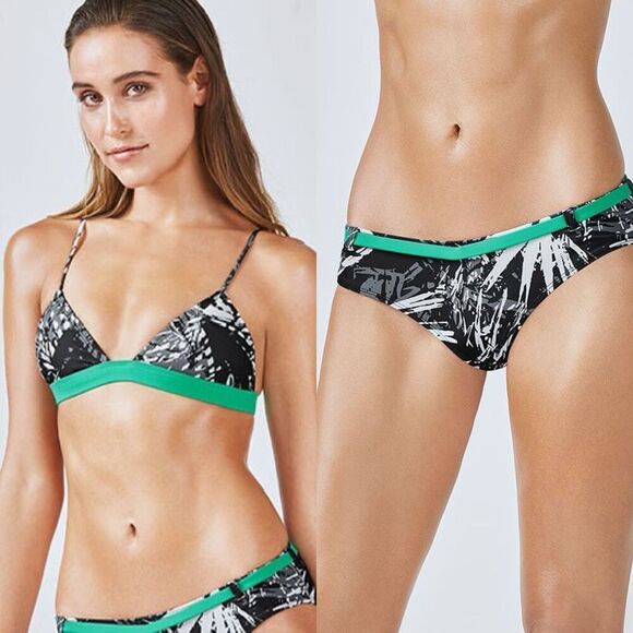 Fabletics Allison 2 Piece Bikini Swimsuit Small Medium - Picture 1 of 11